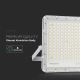 LED Projecteur solaire extérieur LED/30W/3,2V 4000K blanc IP65 + télécommande