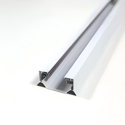 1-fase railsysteem, 1 m, wit