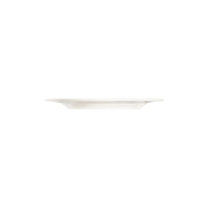 18-delig serviesset crème/zilver/porselein