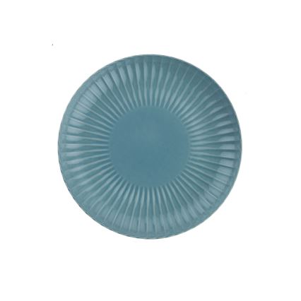 18-delige serviesset, blauw/porselein