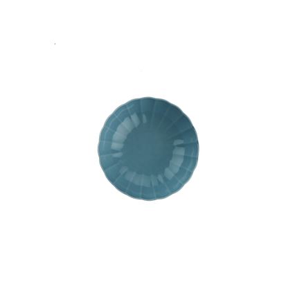 18-delige serviesset, blauw/porselein