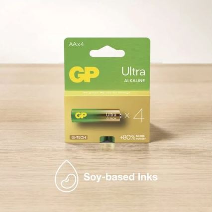 2 pc Pile alcaline C GP ULTRA 1,5V