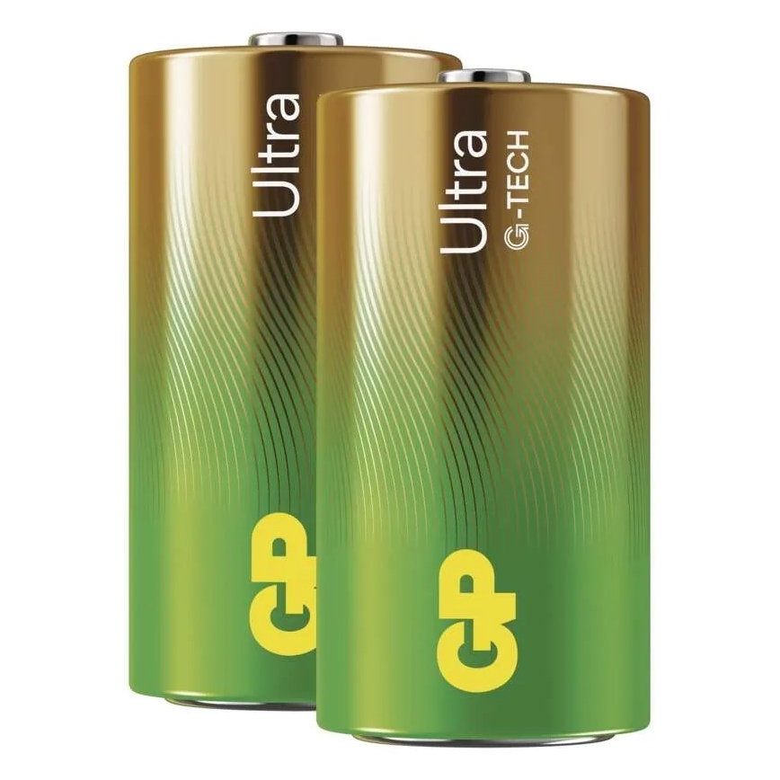 2 pc Pile alcaline C GP ULTRA 1,5V
