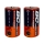 2 st. Zinkchloride batterij EXTRA POWER D 1,5V