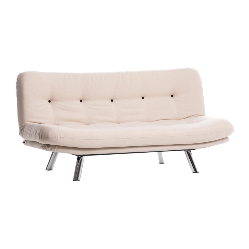 2-zits slaapbank BAKU crème