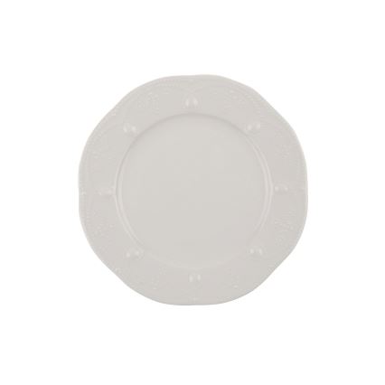 24-delige serviesset crème/porselein