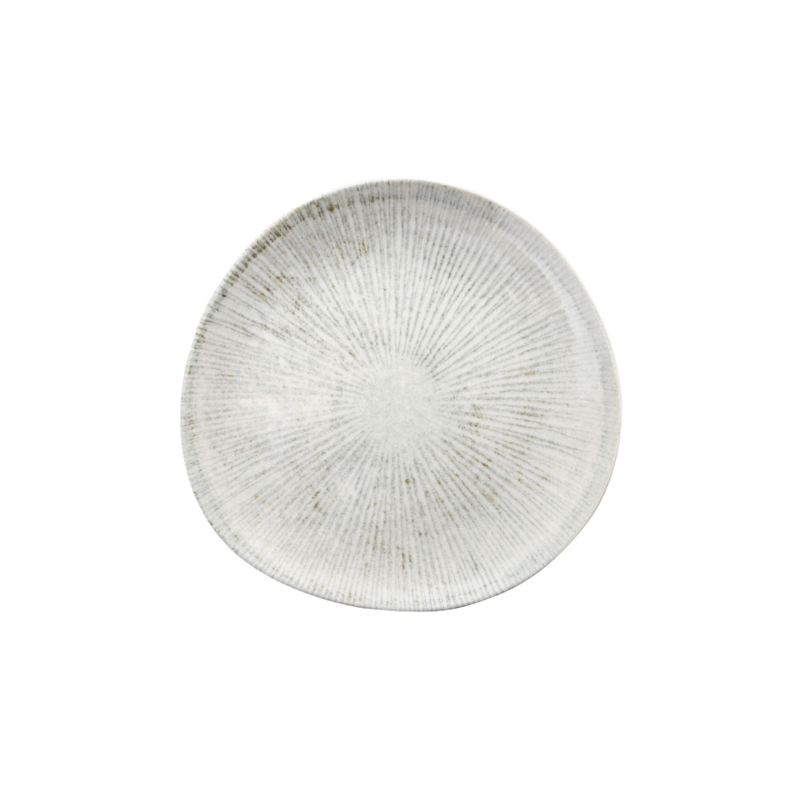 24-delige serviesset, grijs/porselein