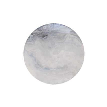 24-delige serviesset van bruin porselein