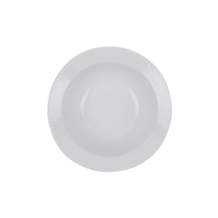 24-delige serviesset, wit porselein