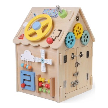 2Kids Toys - Activity bord huis beige