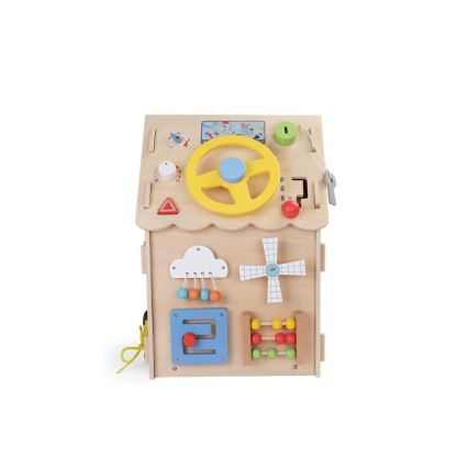 2Kids Toys - Activity bord huis beige
