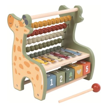 2Kids Toys - Compteur multifonction en bois Girafe