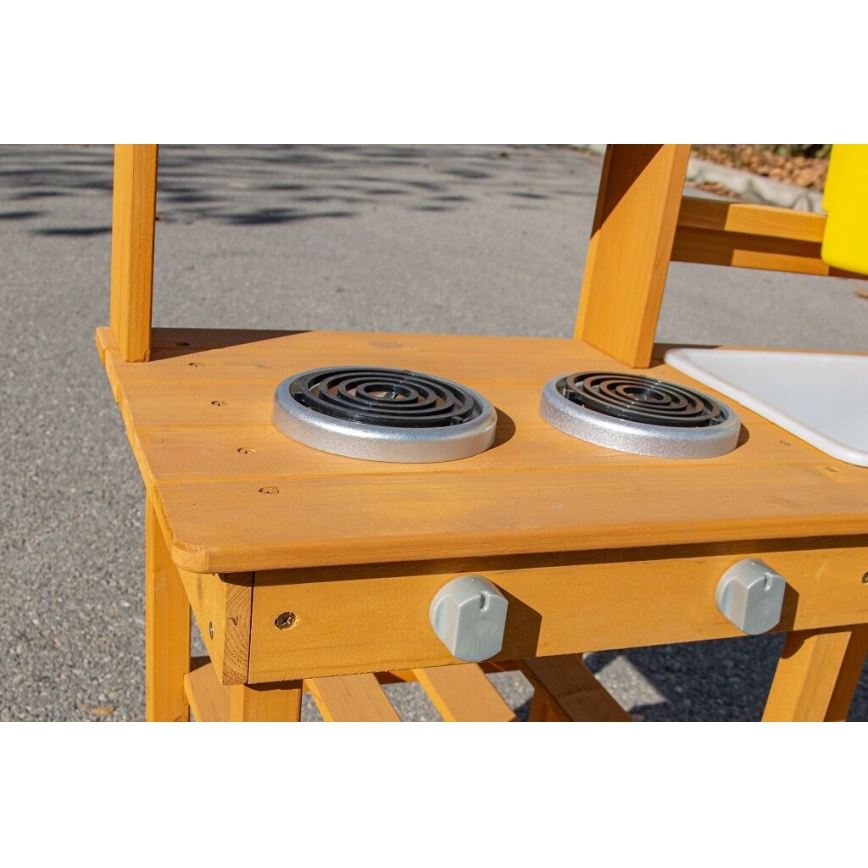 2Kids Toys - Cuisine de jardin en bois avec évier