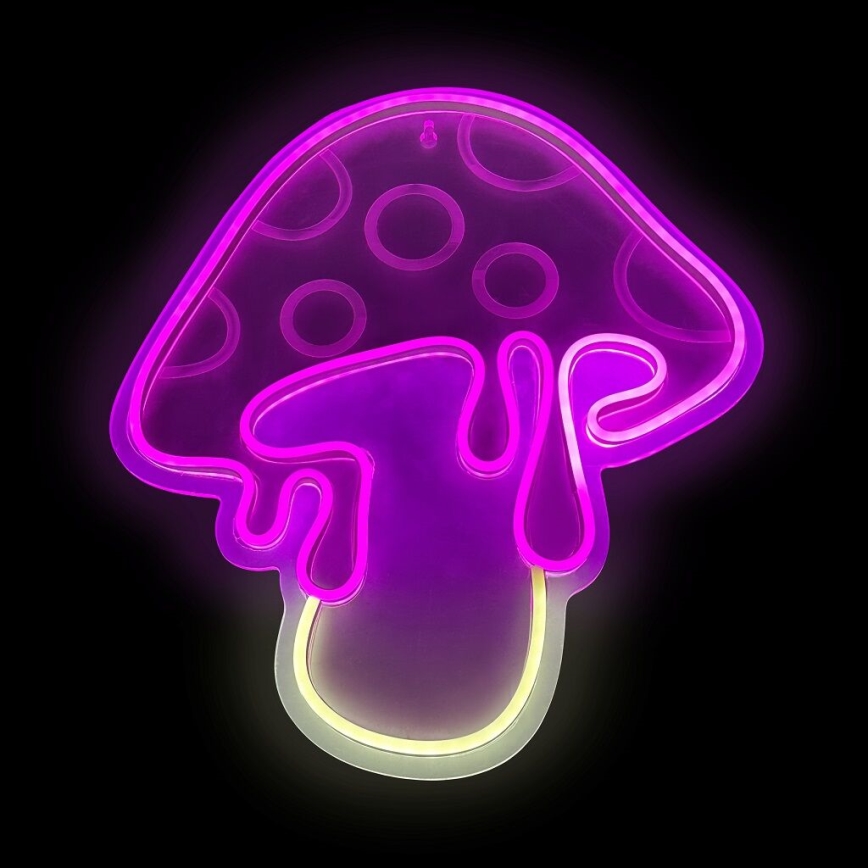 2Kids Toys - Décoration murale néon LED/5W/USB champignon