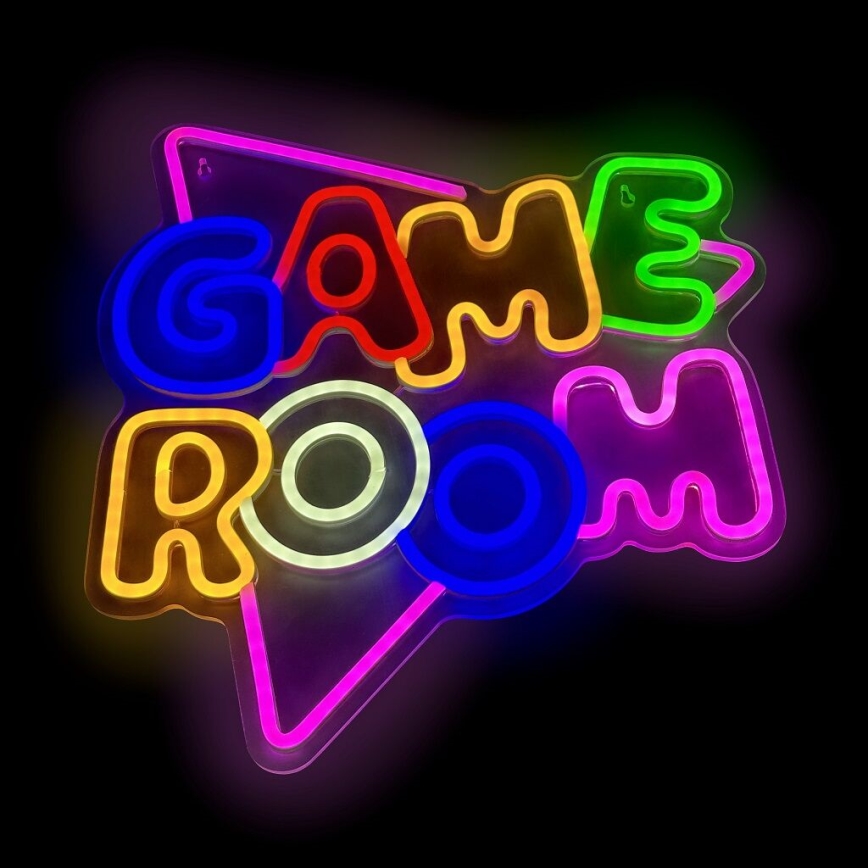 2Kids Toys - Décoration murale néon LED/5W/USB game room