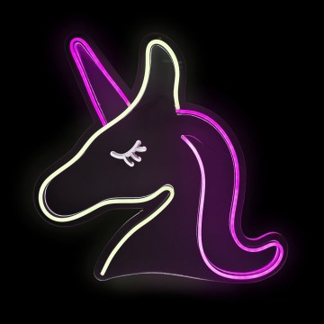 2Kids Toys - Décoration murale néon LED/5W/USB Licorne