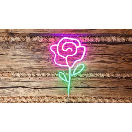 2Kids Toys - Décoration murale néon LED/5W/USB rose
