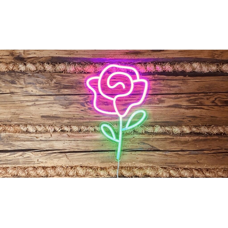2Kids Toys - Décoration murale néon LED/5W/USB rose