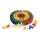 2Kids Toys - Domino en bois multicolore, 400 pièces