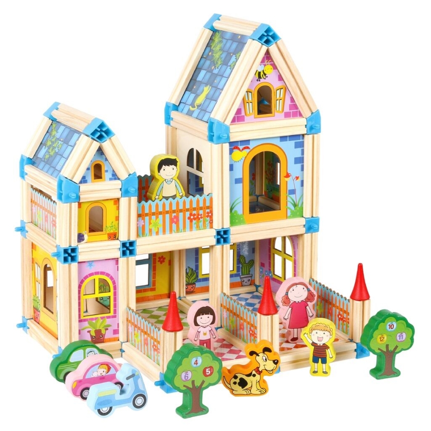 2Kids Toys - Houten bouwpakket: Kasteel