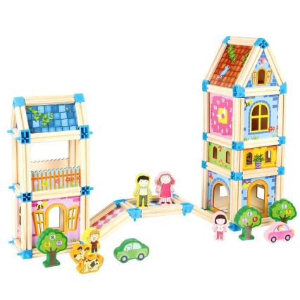 2Kids Toys - Houten bouwpakket: Kasteel
