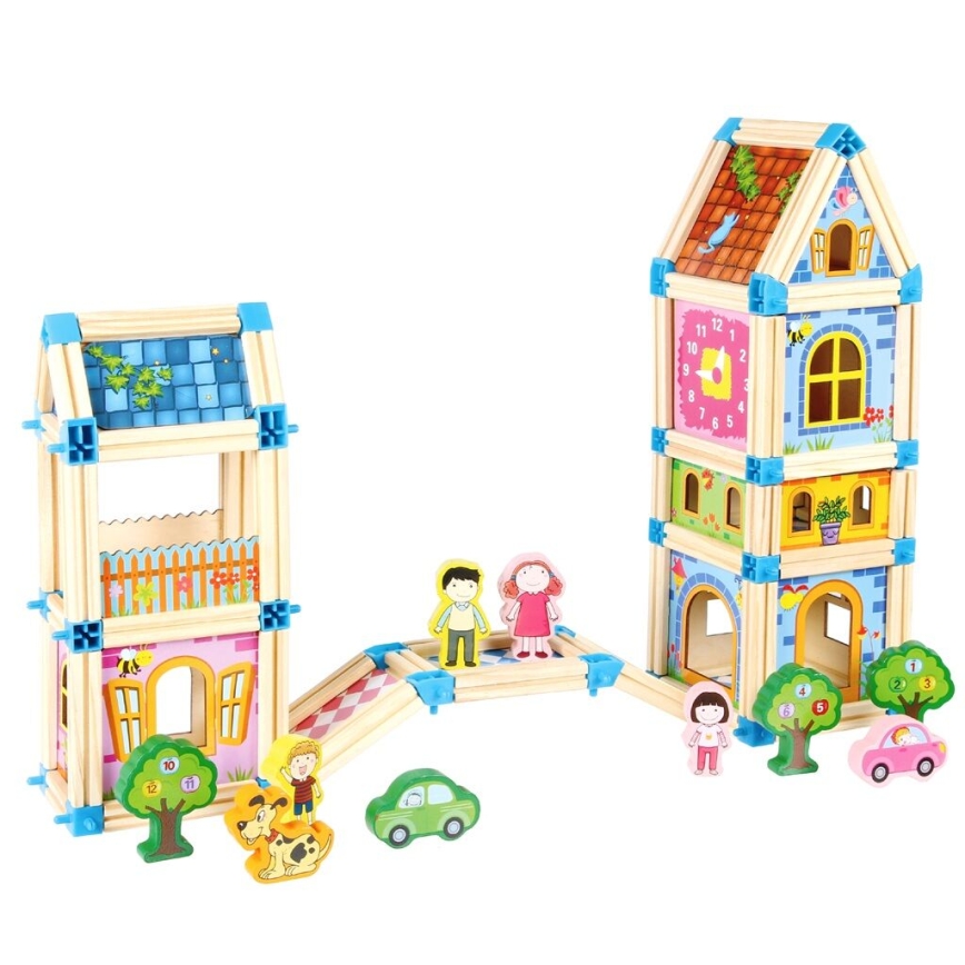 2Kids Toys - Houten bouwpakket: Kasteel