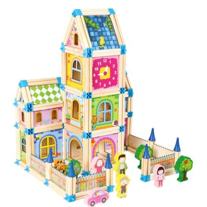 2Kids Toys - Houten bouwpakket: Kasteel