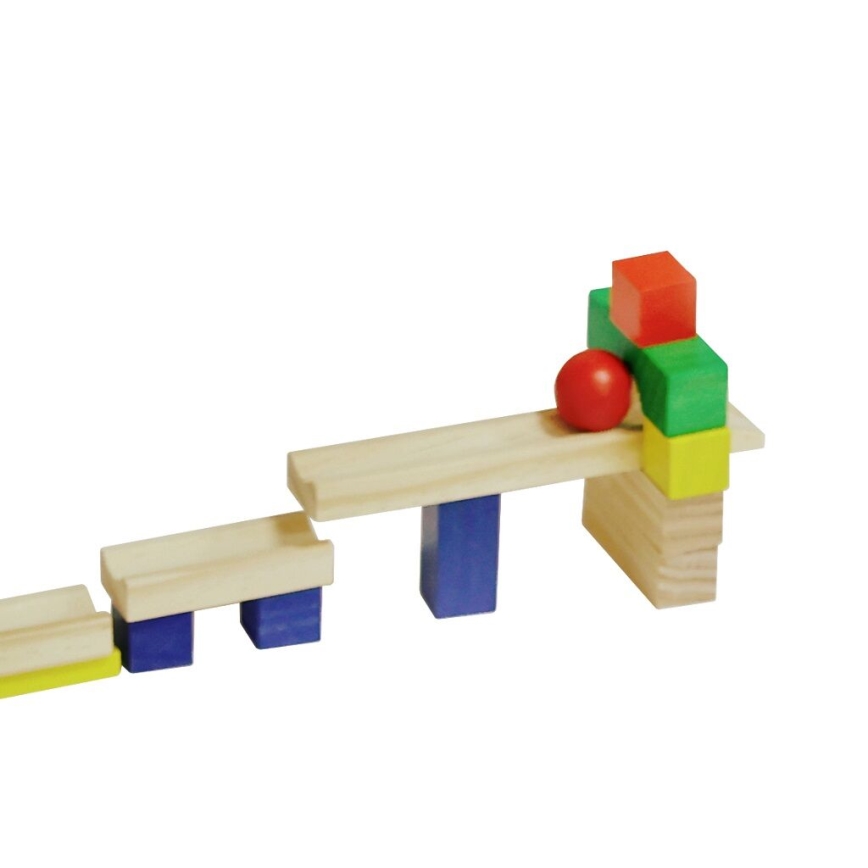 2Kids Toys - Jeu de dominos en bois colorés, 800 pièces