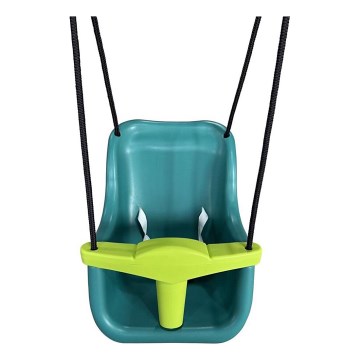 2Kids Toys - Kinderen plastic schommel turquoise/groen
