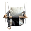 2Kids Toys - Kindertextiel schommel grijs/wit