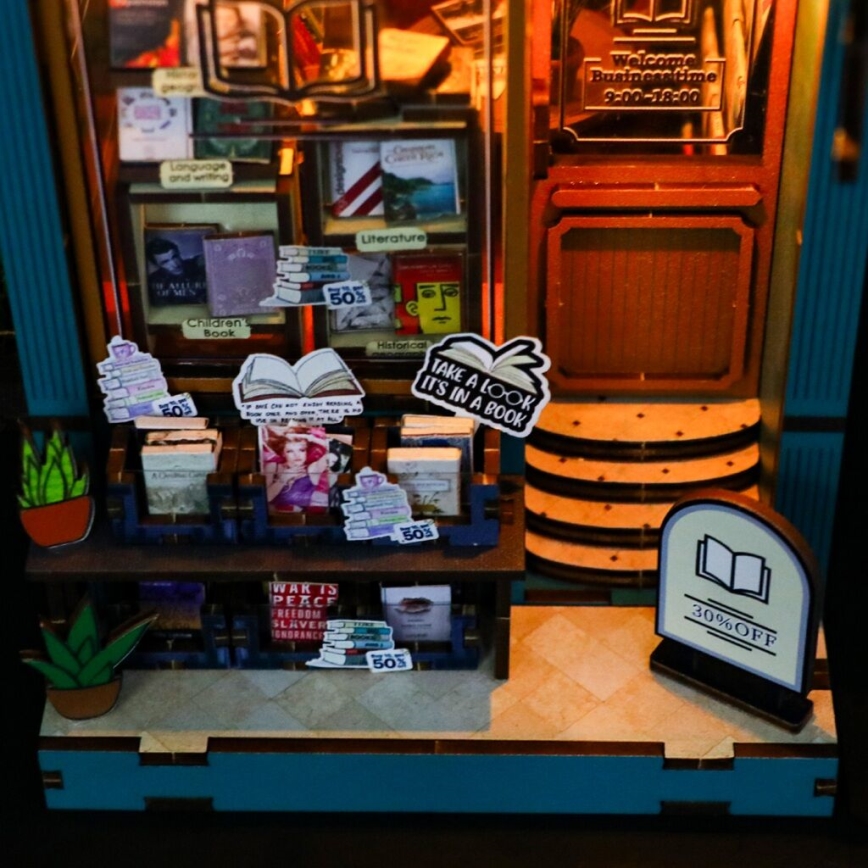 2Kids Toys - LED Boekenstop Soul boekwinkel 2xAAA