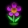 2Kids Toys - LED Neon tafel decoratie LED/5W/USB bloem