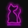 2Kids Toys - LED Neon tafel decoratie LED/5W/USB kat