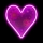 2Kids Toys - LED Neon-wanddecoratie LED/5W/USB hart