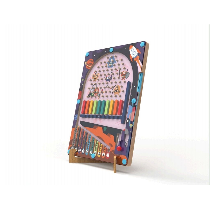 2Kids Toys - Magnetisch pinball Universum 2in1