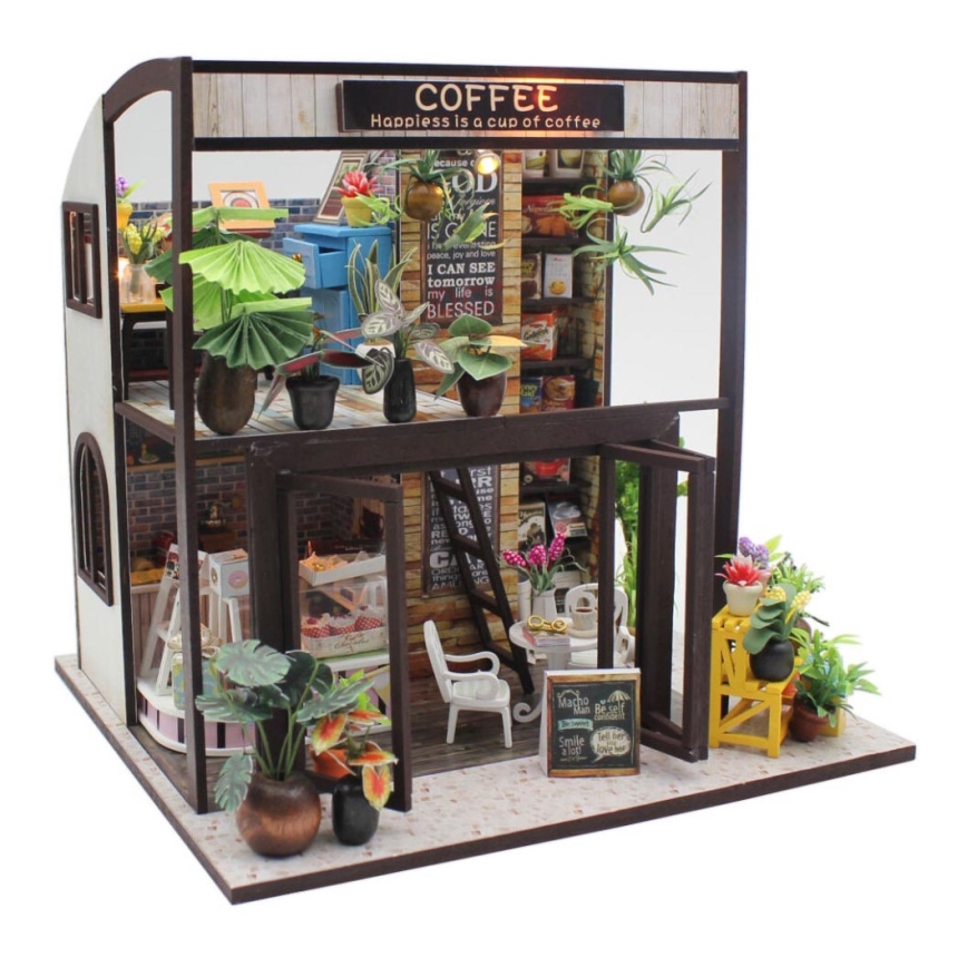 2Kids Toys - Maison pour enfants Cafe 2xAA