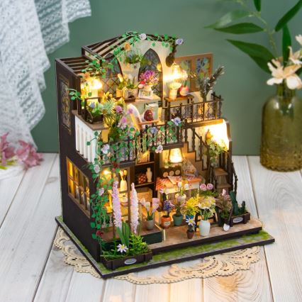 2Kids Toys - Miniatuur Darcyin bloemenhuisje 2xAAA
