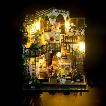 2Kids Toys - Miniatuur Darcyin bloemenhuisje 2xAAA