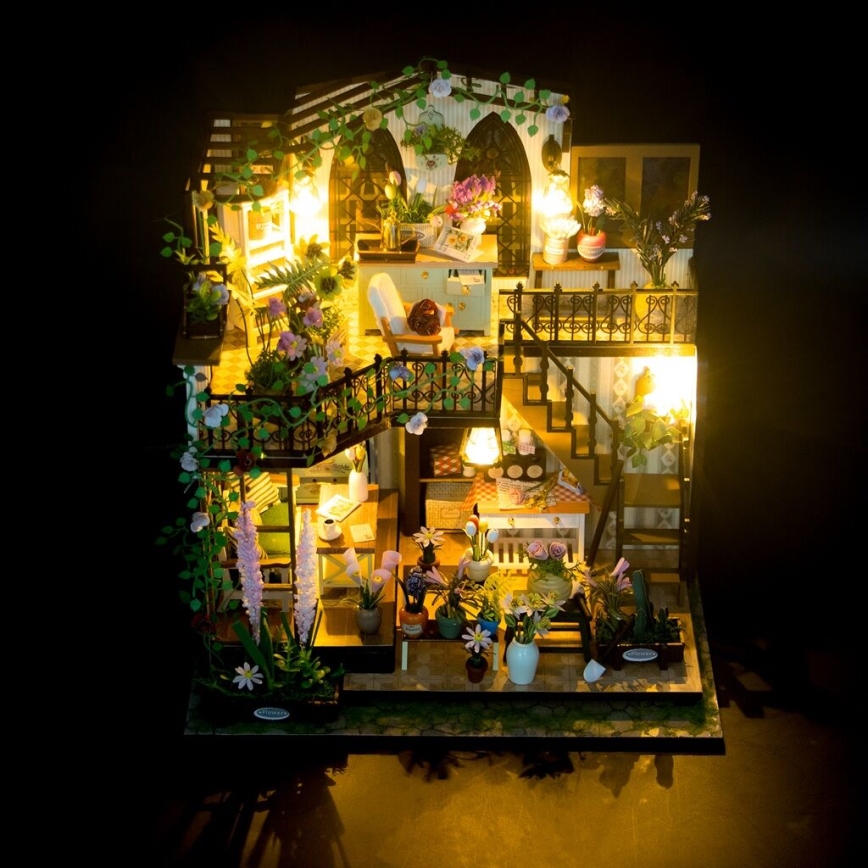 2Kids Toys - Miniatuur Darcyin bloemenhuisje 2xAAA