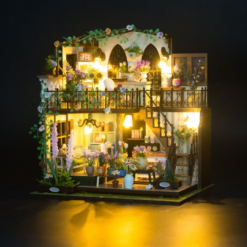 2Kids Toys - Miniatuur Darcyin bloemenhuisje 2xAAA