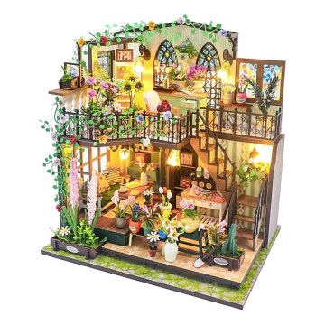 2Kids Toys - Miniatuur Darcyin bloemenhuisje 2xAAA
