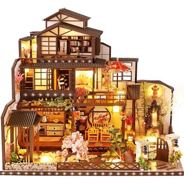 2Kids Toys - Miniatuur van een huis Luxe sakuravilla 2xAAA