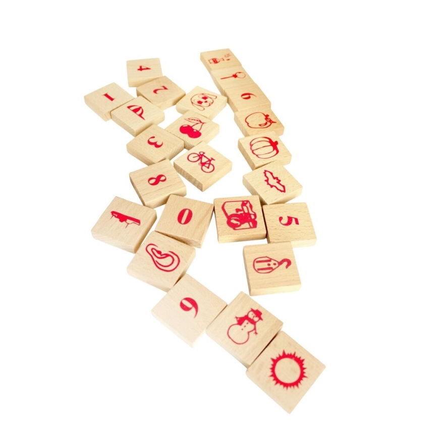 2Kids Toys - Naturel houten blokken, 220 stuks