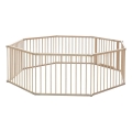 2Kids Toys - Parc en bois pour enfants XXL 210 x 210 cm beige