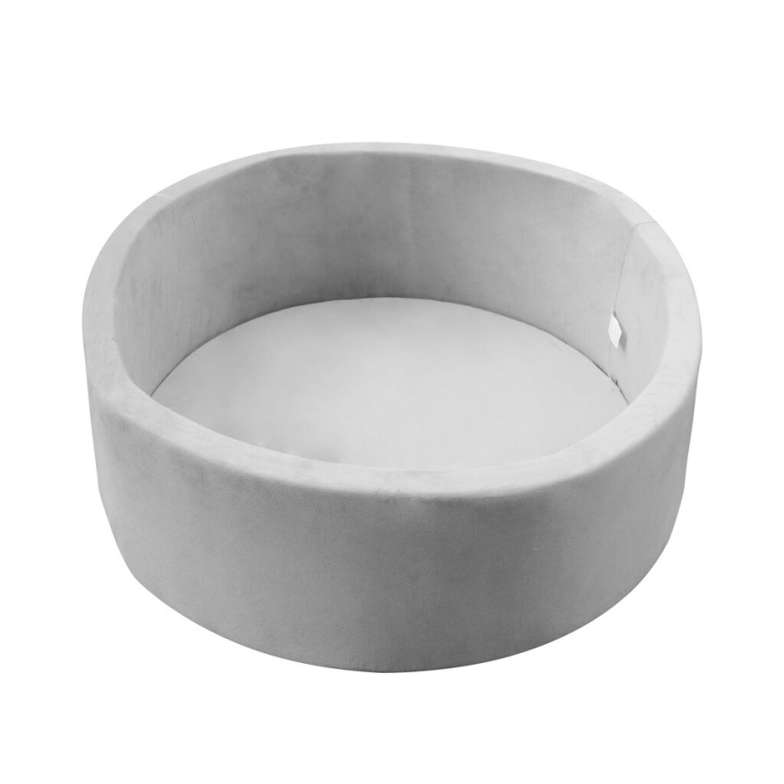 2Kids Toys - Piscine à balles pour enfants, Ø 90 cm, gris