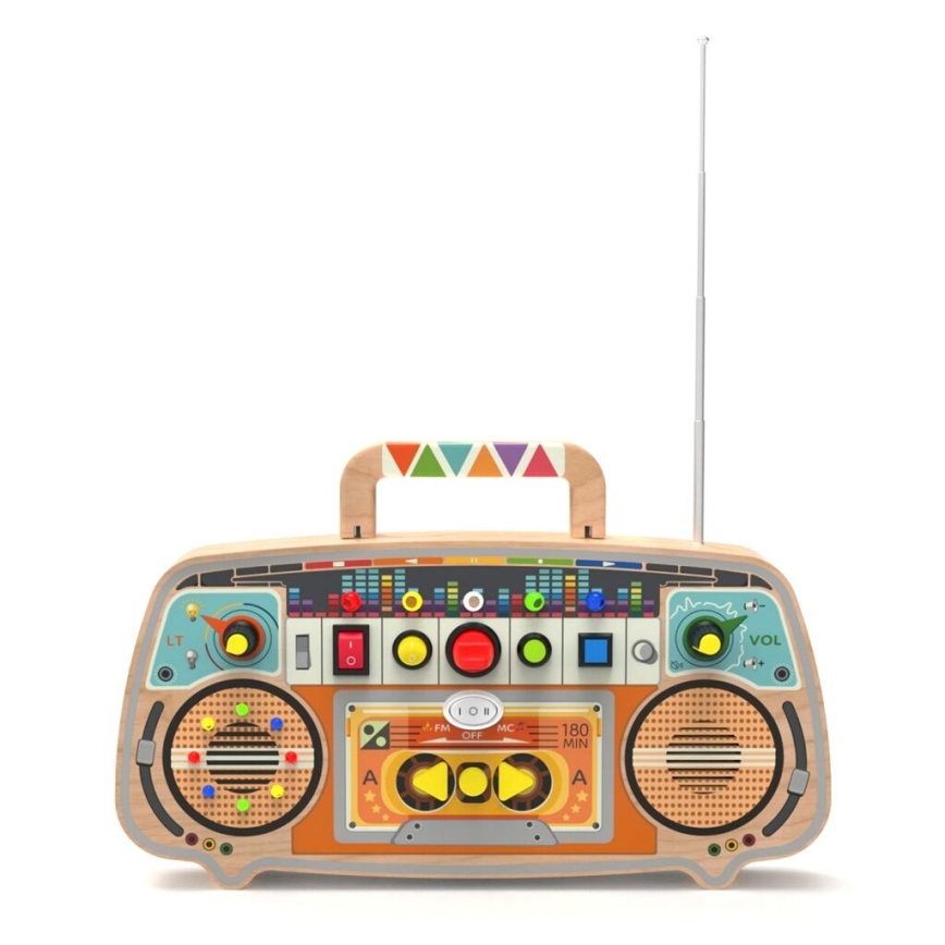2Kids Toys - Tableau d'activités Radio FM 3xAAA