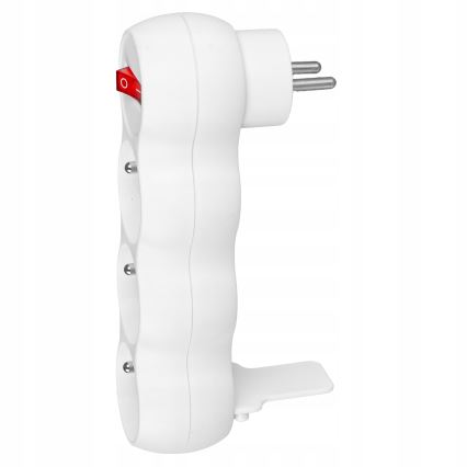 3-voudige stekkerdoos met schakelaar