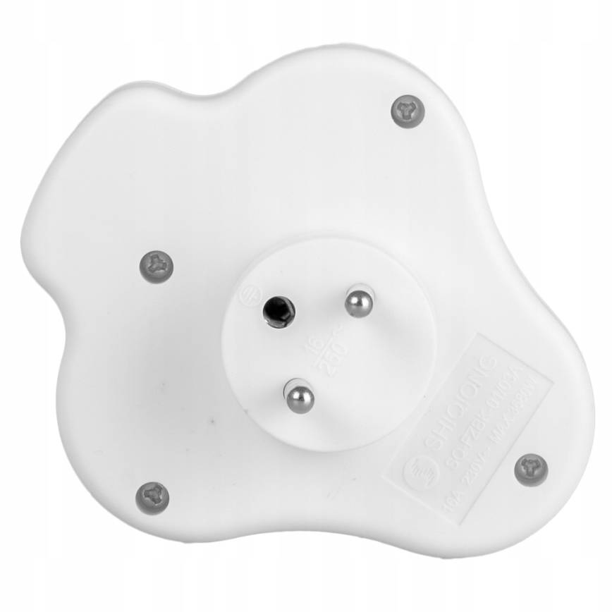 3-voudige stekkerdoos met schakelaar