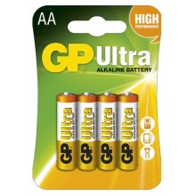 4 st. Alkaline batterij AA GP ULTRA 1,5V
