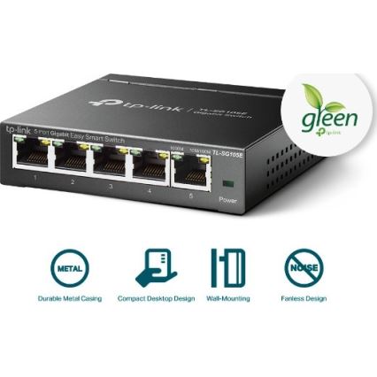5-poorts Gigabit Easy Smart-switch